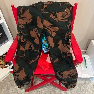 Camo Print Jogger Pants